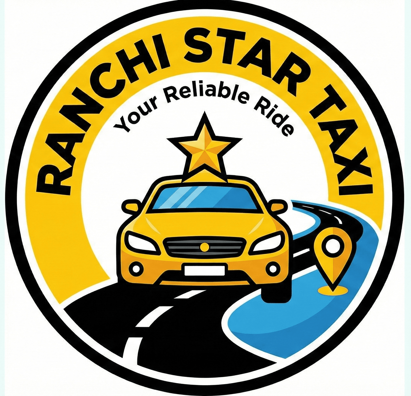 Ranchi Star Taxi Logo